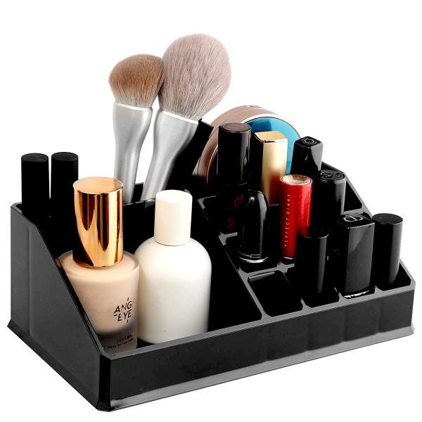 lipstick holder 16 Compartment Cosmetic Display Case makeup holder organizer Lipstick, Jewelry And perfume Storage box