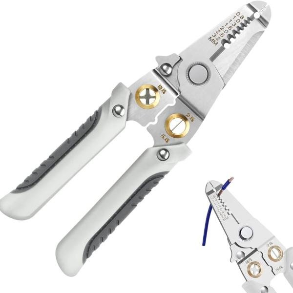 Special Wire Stripper and Cutter for Electrician - Decrustation Pliers, Multi-functional Tool