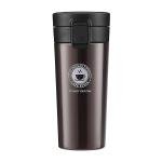 Coffee Travel Mug Insulated Coffee Cup with Leakproof Lid Vacuum Insulation Stainless Steel Reusable for Hot Cold Coffee, Water and Tea Thermal Mug with NonSlip Protective Cover 380ml