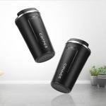 510ml Thermos Coffee Mug Stainless Steel Coffee Cup Vacuum Flask Thermal Tumbler Insulated Cup Water Bottle Portable Leakproof Travel Mug Black